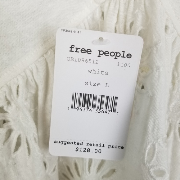 Free People | NWT Sweeter Side Eyelet Top - Picture 6 of 13